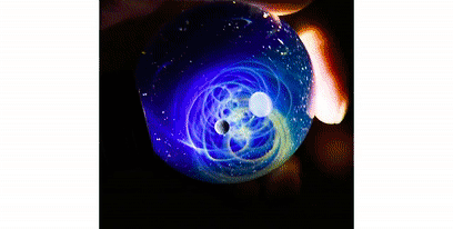 玻璃弹球里的花纹是用什么做的，玻璃球里的图案生成工艺介绍