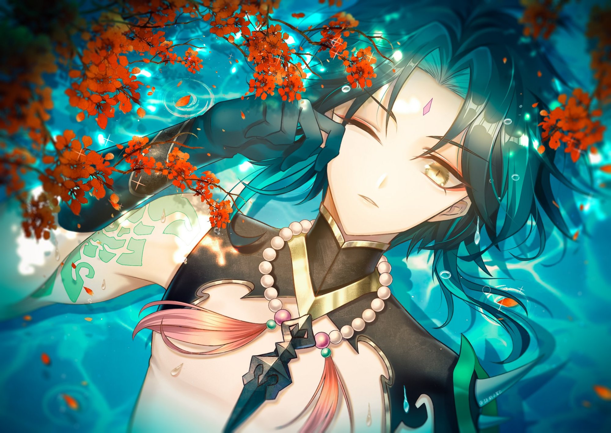 邪恶动态图第一百零三期(《原神》动态图展示10连抽