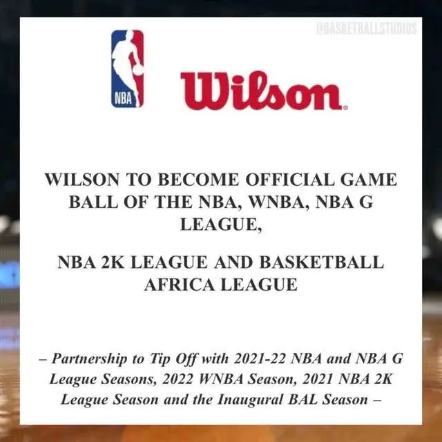 为什么nba没使用威尔胜(威尔胜将取代斯伯丁成为新赛季NBA官方用球，杜兰特公开反对)