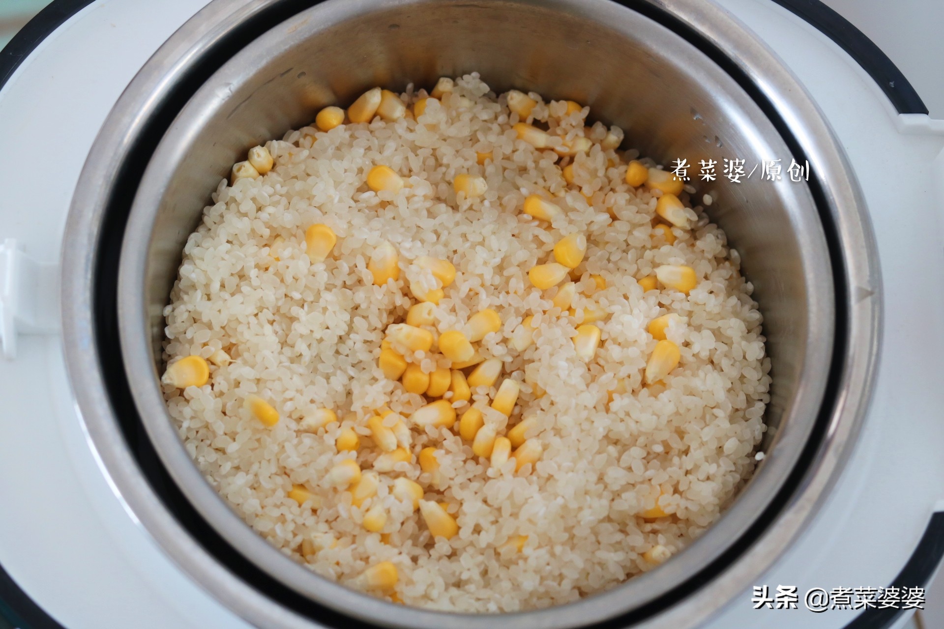 儿子最近迷上了这米饭,每次蒸上一大锅,孩子总说:再来一碗