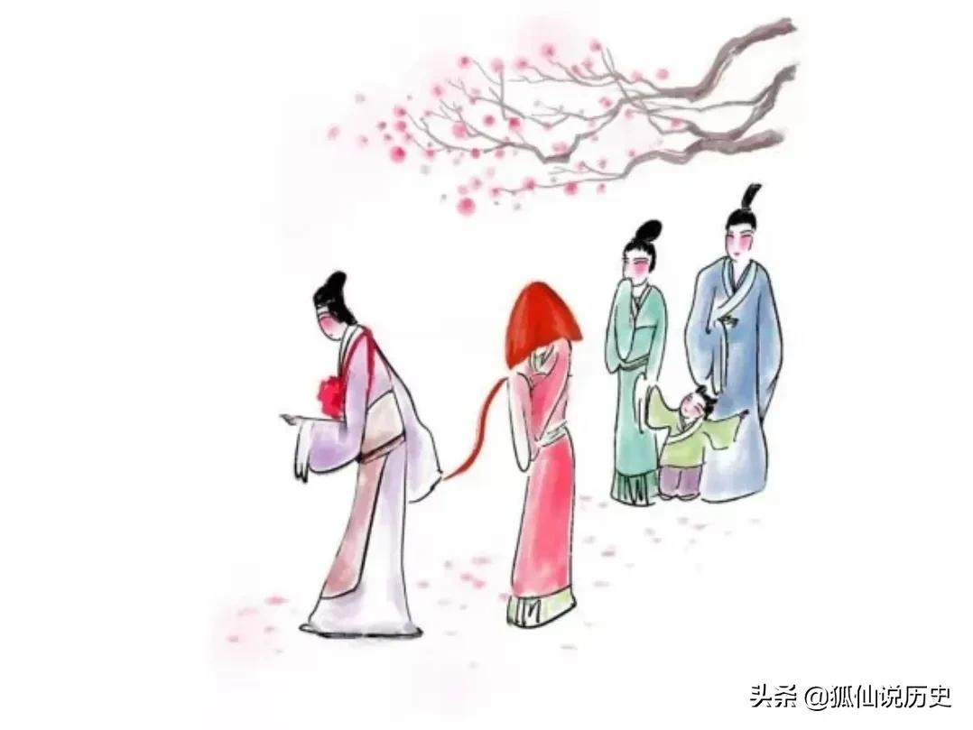 “桃之夭夭，灼灼其华”是对女子出嫁的祝愿，自然景物增添寓意美