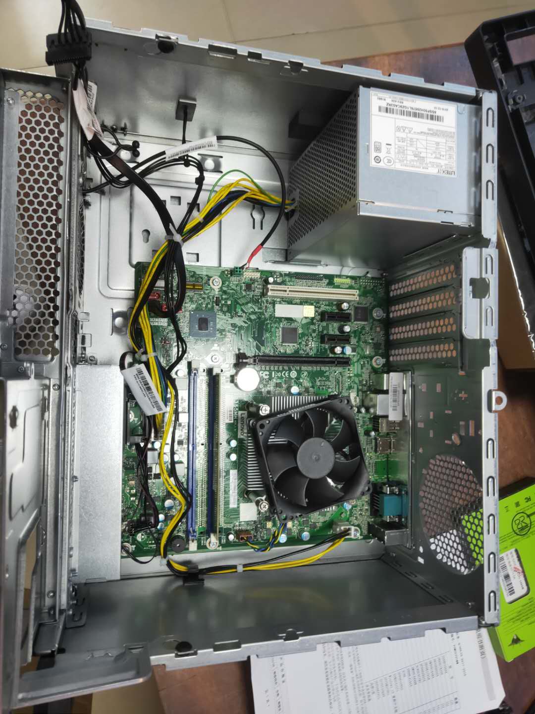 联想bios设置光驱启动联想扬天t4900d进bios