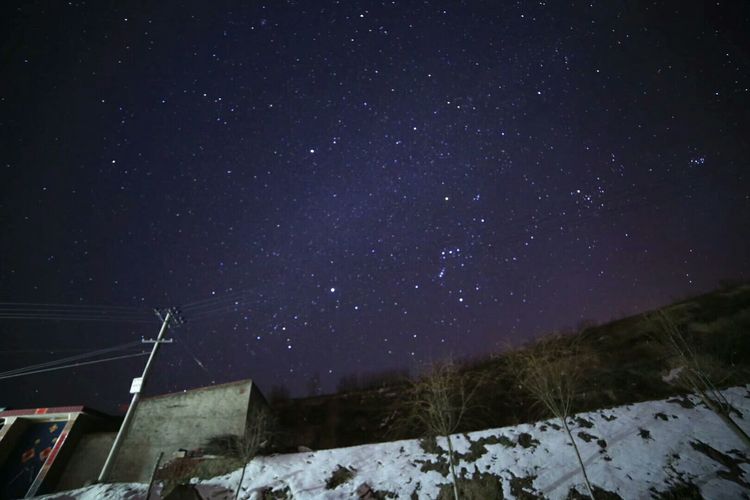 关山拍星分享，也许只有真正喜欢摄影的朋友懂得其中滋味