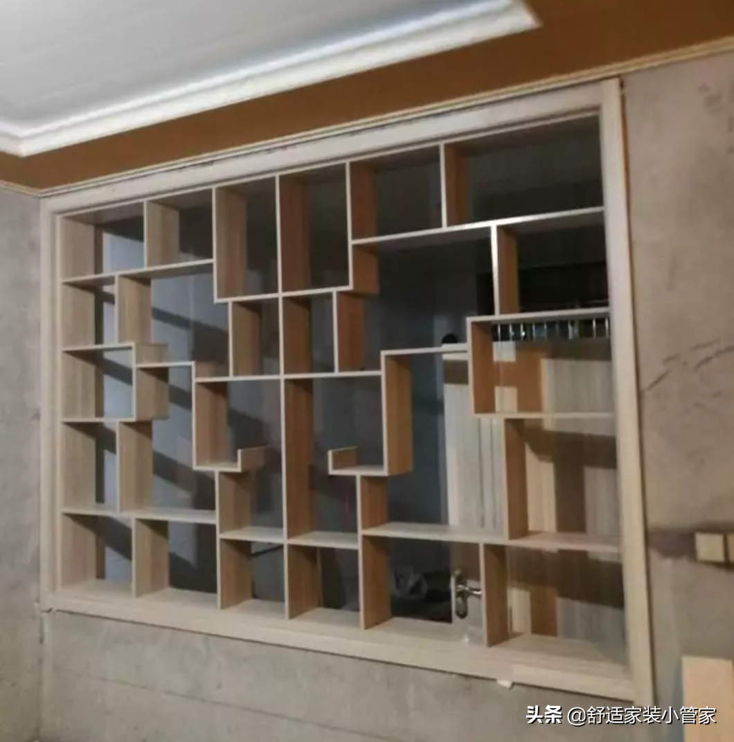 11个木工做的手工酒柜，提升餐厅档次，喜欢的朋友可以参考