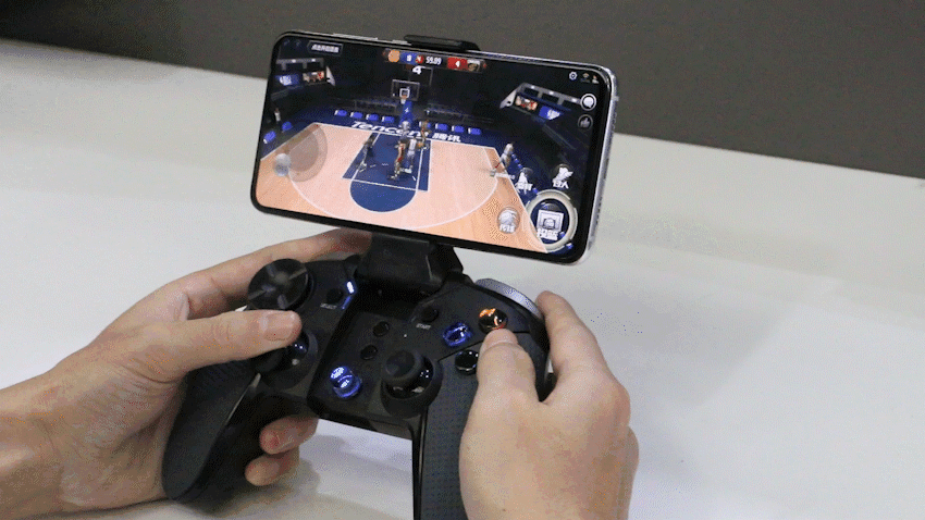 最强nba为什么总输一把赢一把（热门篮球《最强NBA》手游，熟练使用游戏手柄你能轻松上最强王者）