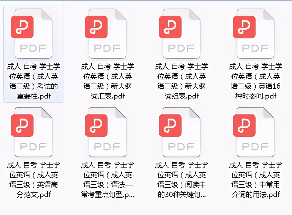 2021年成人本科学士学位英语视频课程、考前押题、历年真题