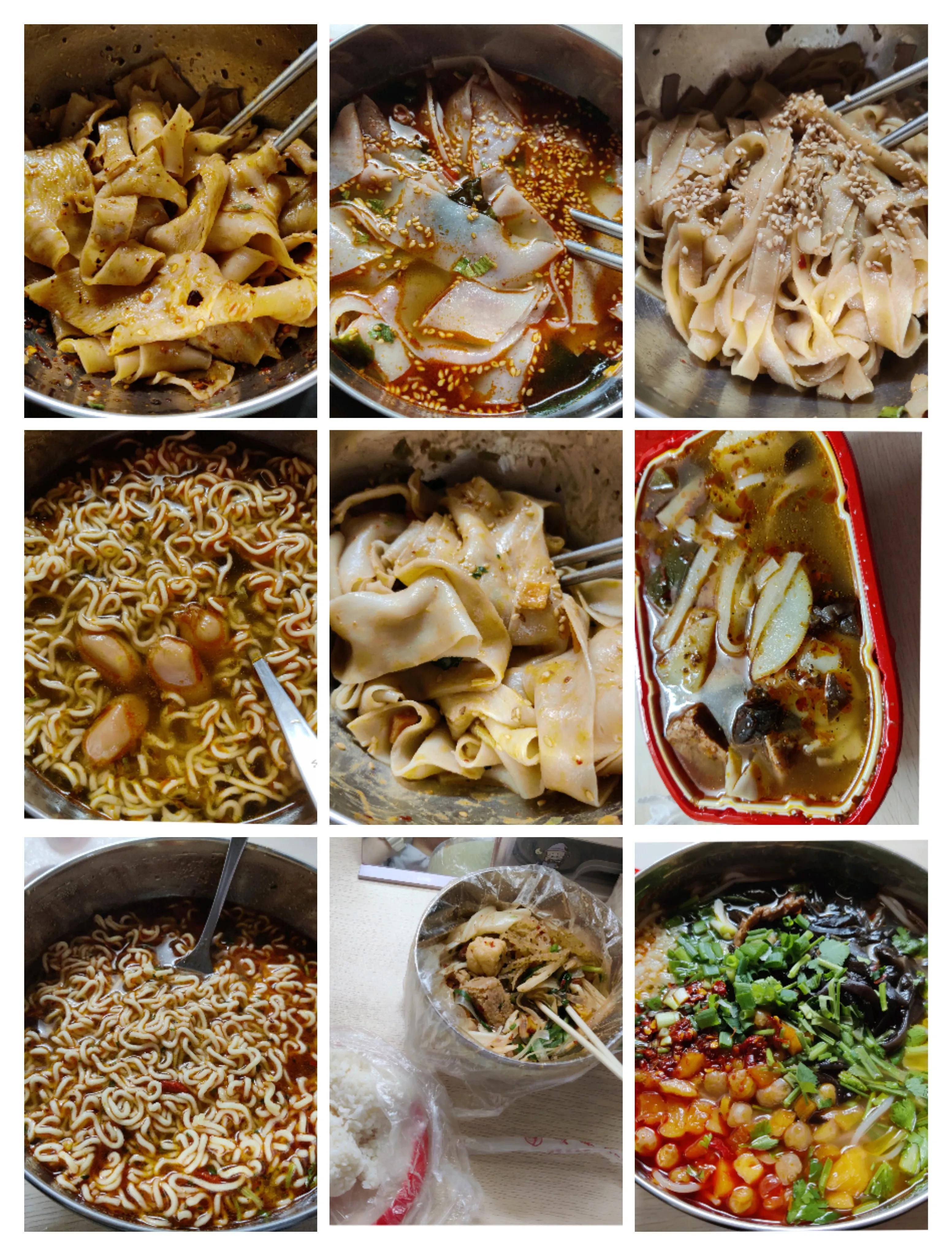 大学生活｜小张同学分享近期在食堂吃的一日三餐