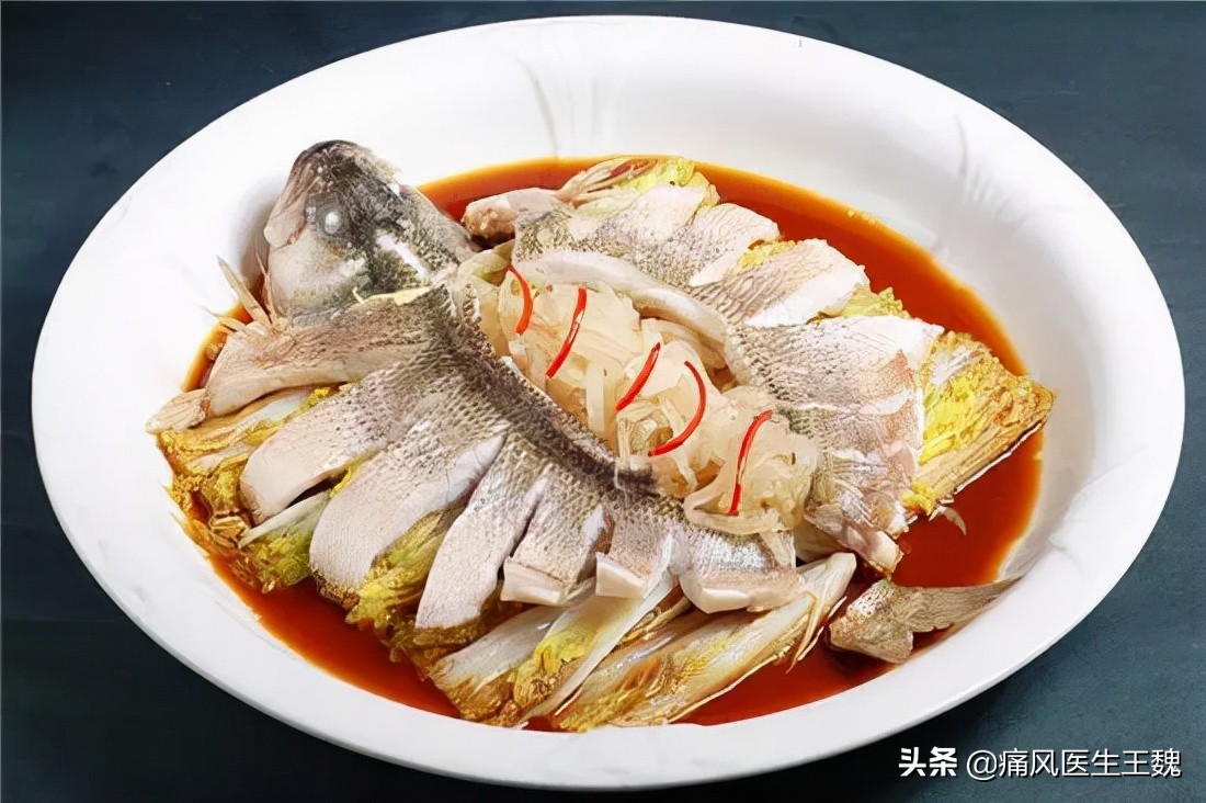 其实,有不少的淡水鱼嘌呤含量很低,如桂鱼,每100g桂鱼肉中嘌呤含量仅