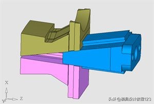 简单亦复杂的电视基座，大神才能驾驭款，一套经典的模具设计方案