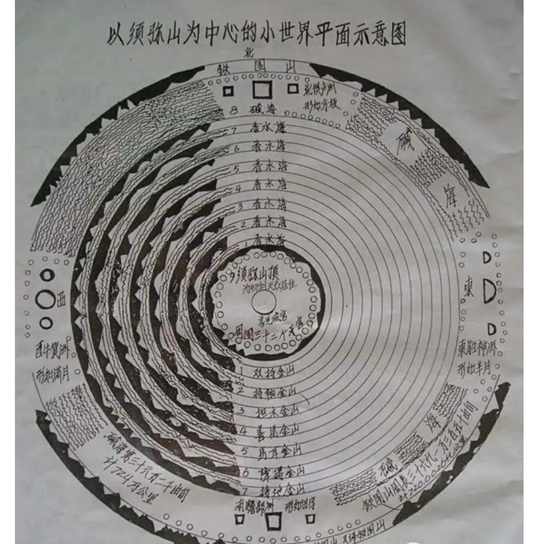 在佛的宇宙观，我们居住的地球被称之为“南瞻部洲”