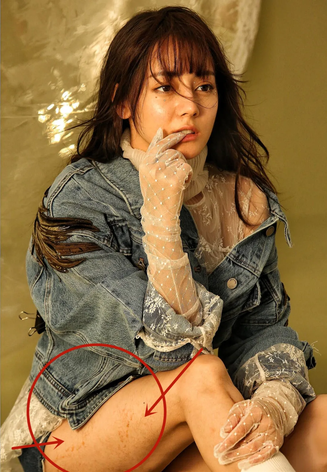 热巴离不开修图?业内带生图和精修对比,直接曝光她七大修图重点