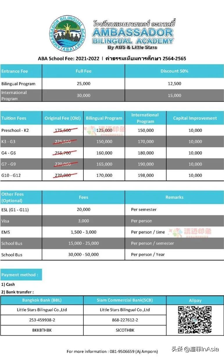 清迈32所国际学校、双语学校、私立学校、幼儿园2021年度大全