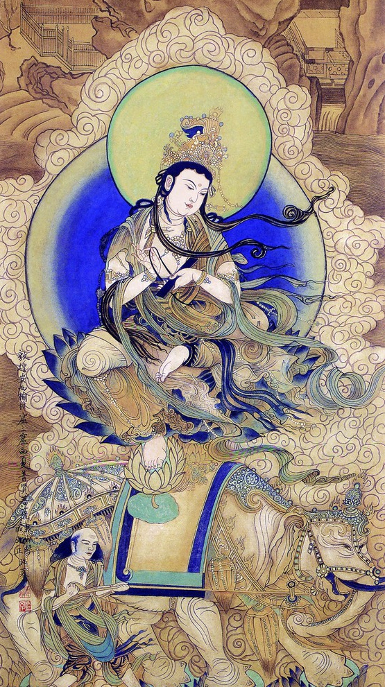 普贤菩萨图片真正观音菩萨图片大全