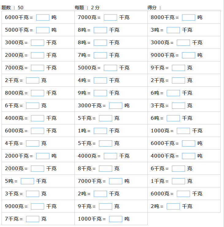 重量单位换算 mm nm um单位换算