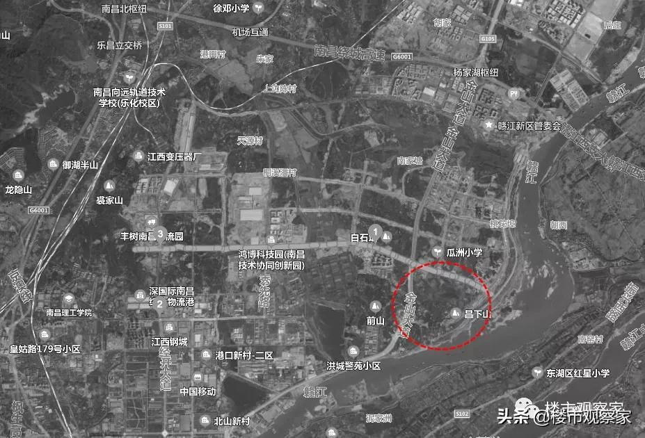 赣江新区推动上海外国语大学附属学校落户，又有三条道路选址公示