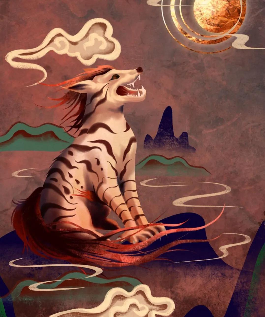 山海经十大水属性神兽(中国神话之山海经异兽图鉴,带你走进神奇的上古