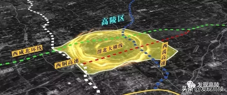 大西安发展规划！北跨高陵，将为渭北万亿级工业大走廊核心枢纽