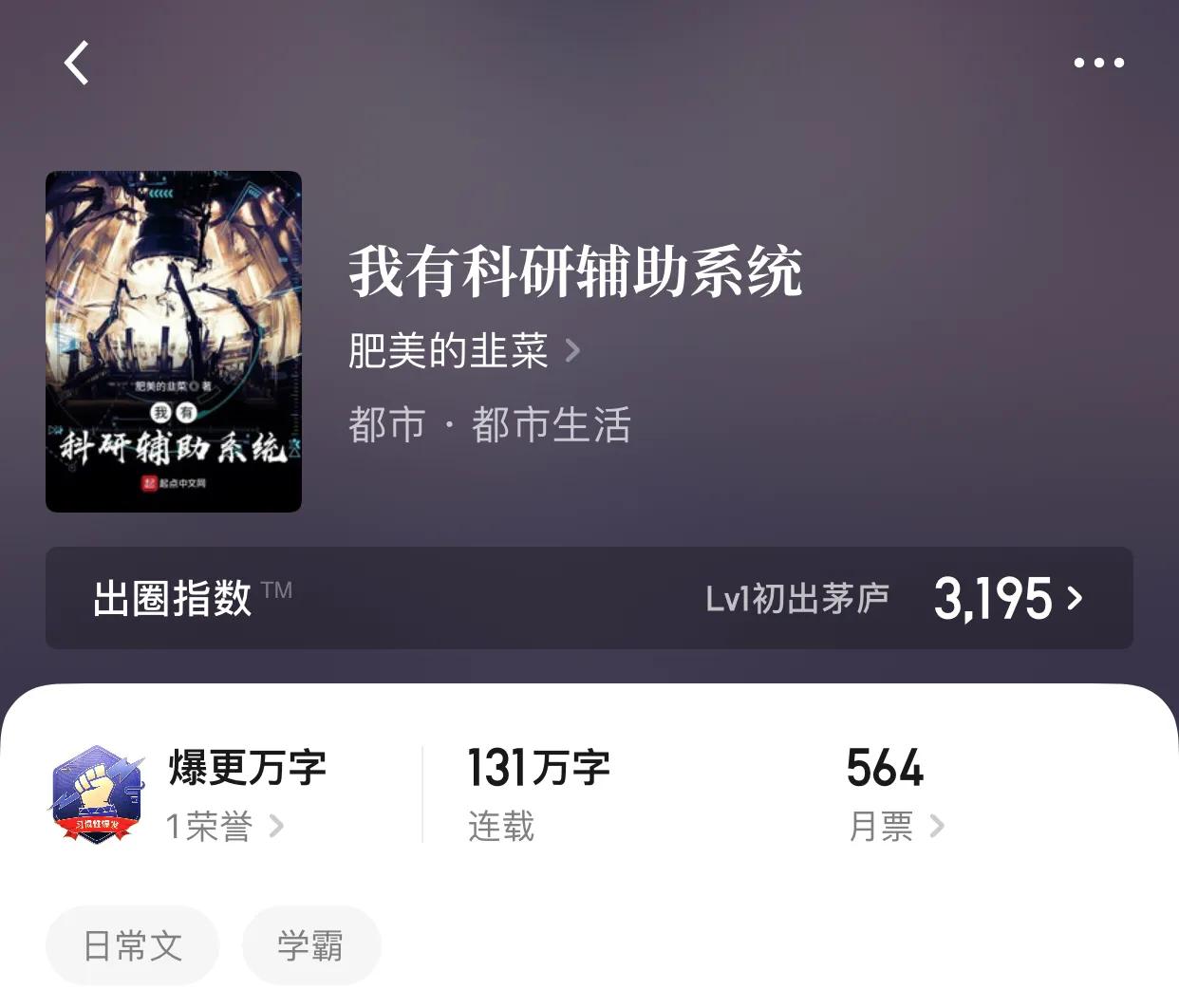 几本学霸文小说，是时候瞅一瞅作者的表演时刻了