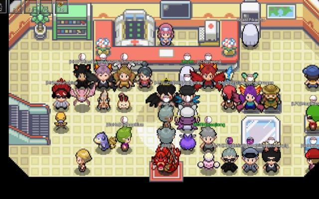 今日游戏推荐：口袋妖怪pokemmo(可联网）