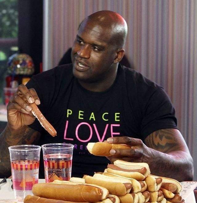 nba哪些球员不爱吃菜(nba十位"大胃王":库里一顿吃4份盒饭,奥尼尔5