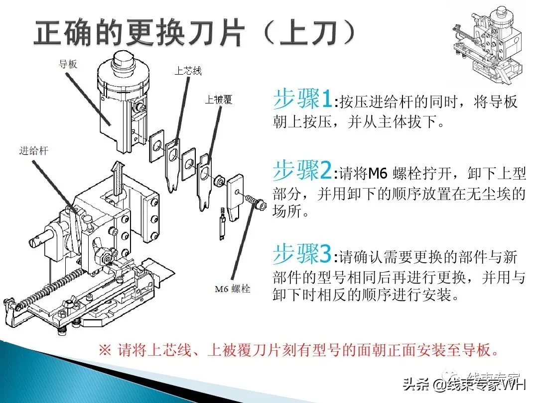 线束端子压接模具的正确使用方法与维护