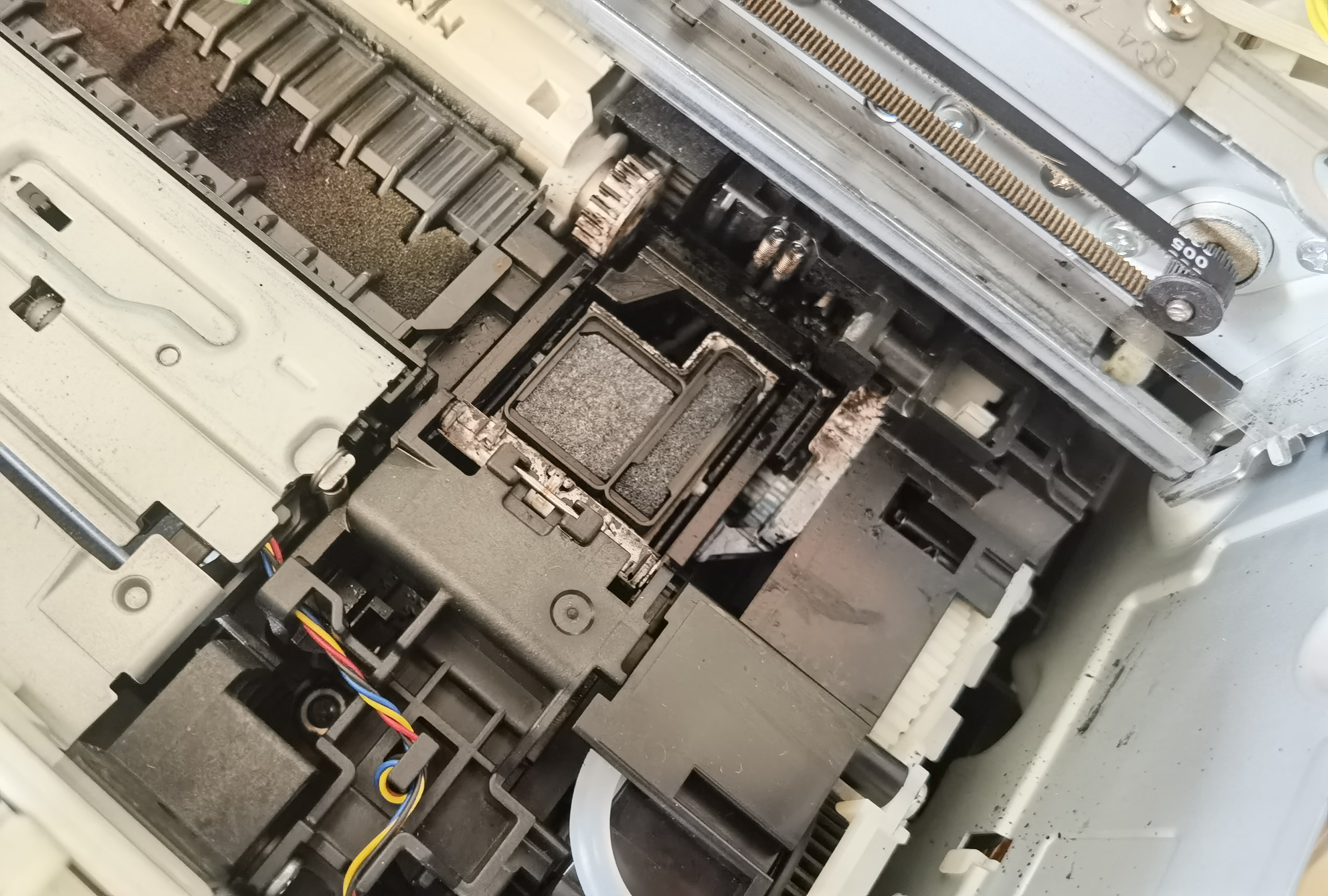 自己动手拆机维修佳能ip8780彩色喷墨打印机