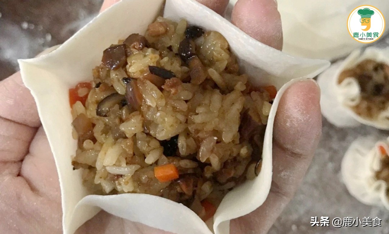  糯米烧卖做法（几分钟教你学会香糯咸鲜的糯米烧麦）