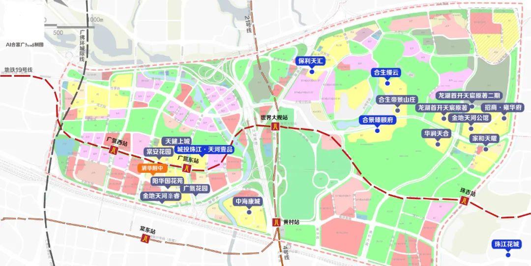 难！广州新一轮地铁规划出炉，这些“缺铁”片区还得再等10年？