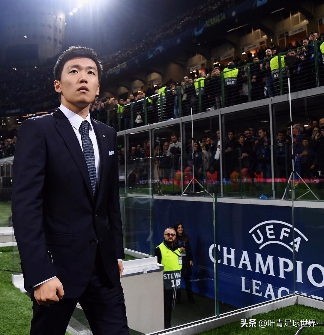 张康阳为什么签国米（张康阳这9个瞬间太燃了！为欧冠激动落泪，27岁出任国米主席）