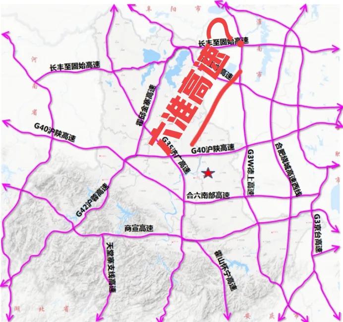 合肥都市圈之六安交通规划