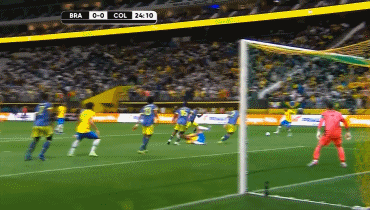 世界杯巴西对哥伦比亚内马尔（世预赛-内马尔助攻帕奎塔破门 巴西1-0哥伦比亚 12场不败提前出线）