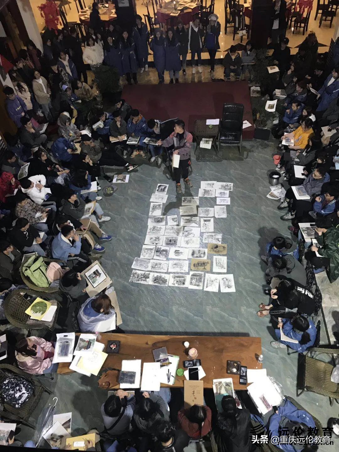 远伦写生回顾｜执笔绘梦，你们才是最美的风景！附优秀作品汇报