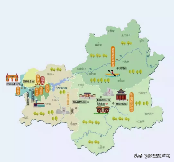 丹东旅游路线图图片