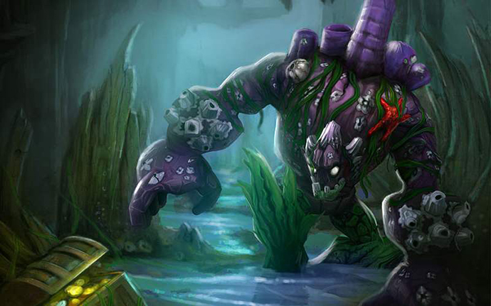 石头人"珊瑚礁"皮肤高票当选