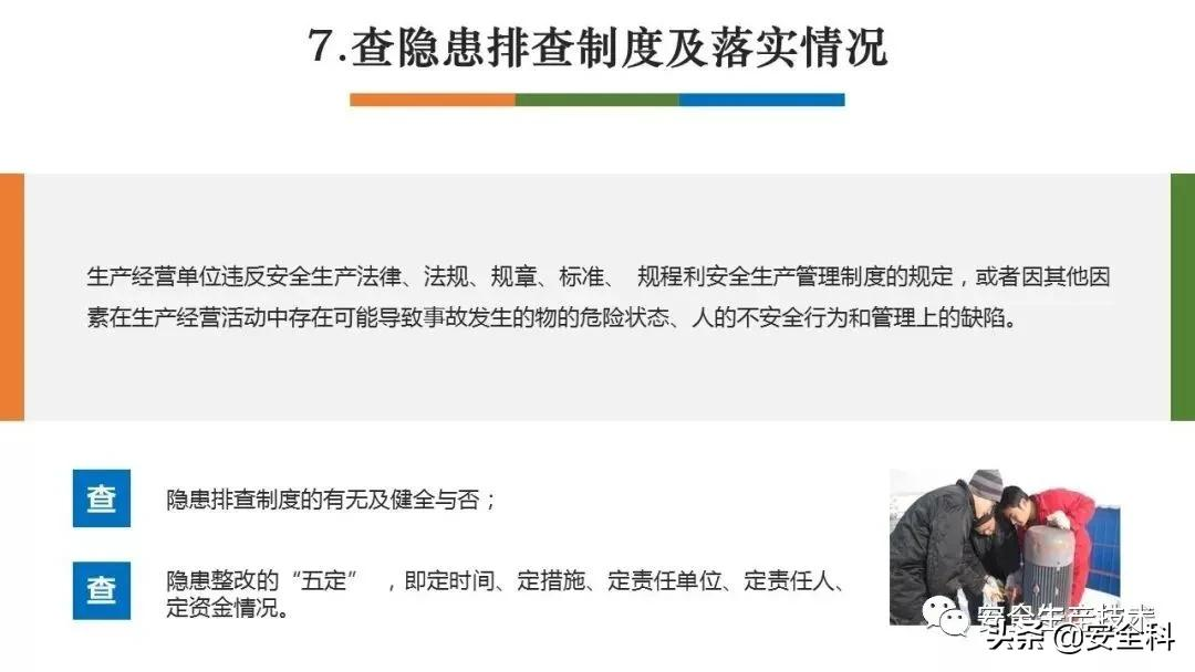 节前安全检查培训！附全套检查表