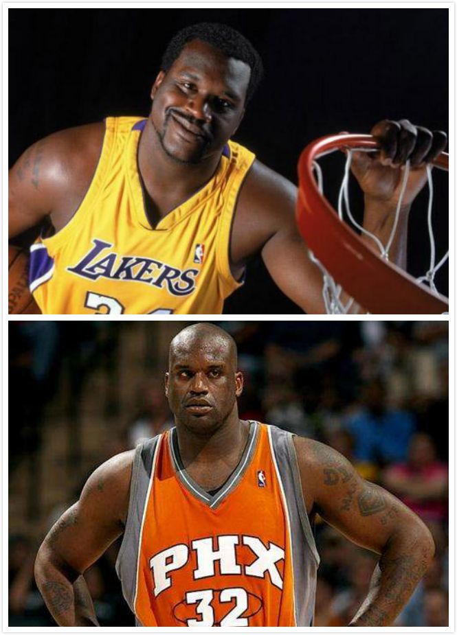 为什么nba球员光头很好看（我们看了照片才知道，NBA这5位球星也留过头发 基德最时尚）