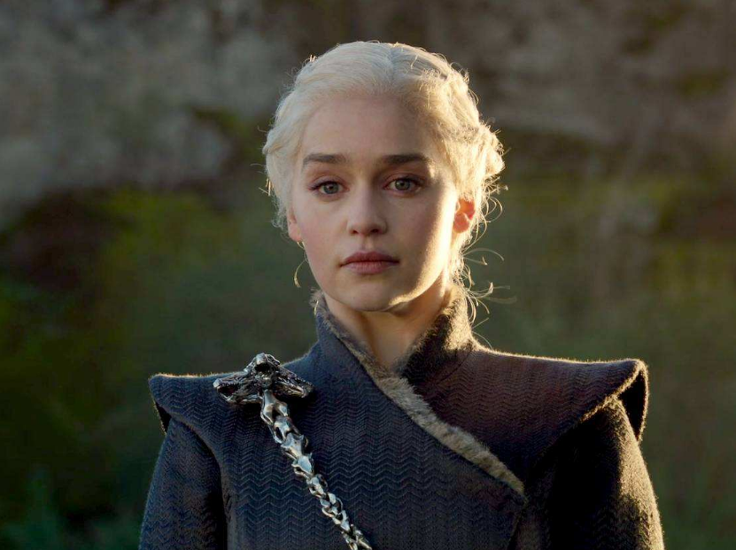 nba火箭熊(搞笑一幕:火箭熊主场下跪效忠丹妮莉丝,龙母扮演者笑得合不