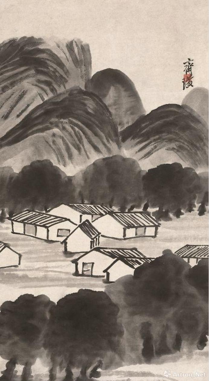 中国100名最著名画家系列-大写意国画齐白石