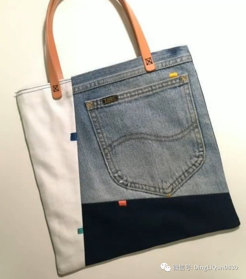 牛仔布包(「布艺作品」85款时尚的牛仔布包包休闲新系列)