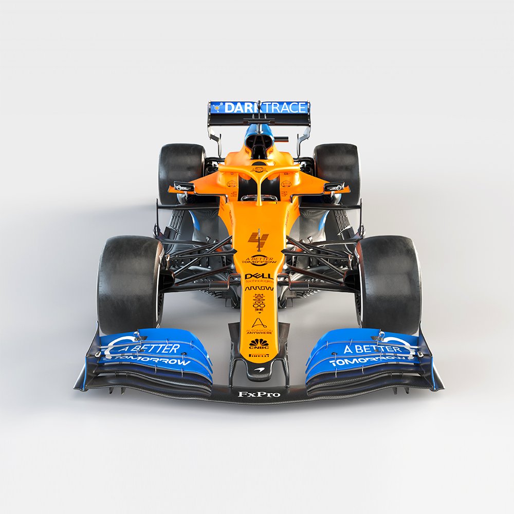 赛车开机记录(「F1」续求成长，迈凯轮车队发布年度赛车「MCL35」)