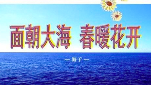 海子很安慰人心的语录，让很多不幸福的人读完，对幸福充满了希望