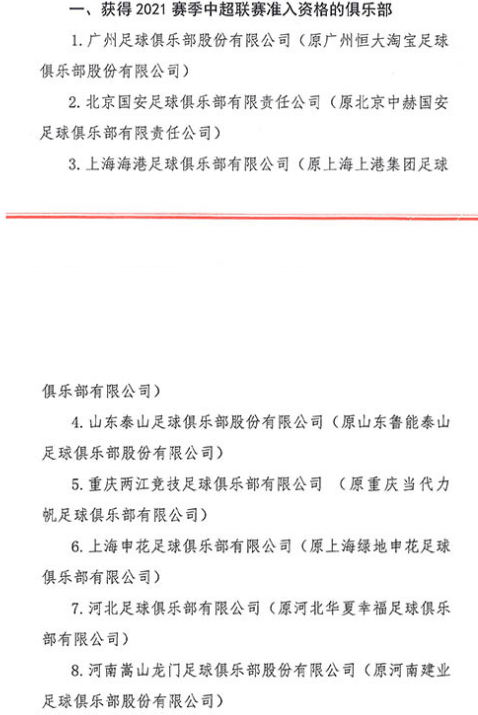 中超球队改名后（足协官宣中性名：恒大更名为广州队，国安申花保留原名）