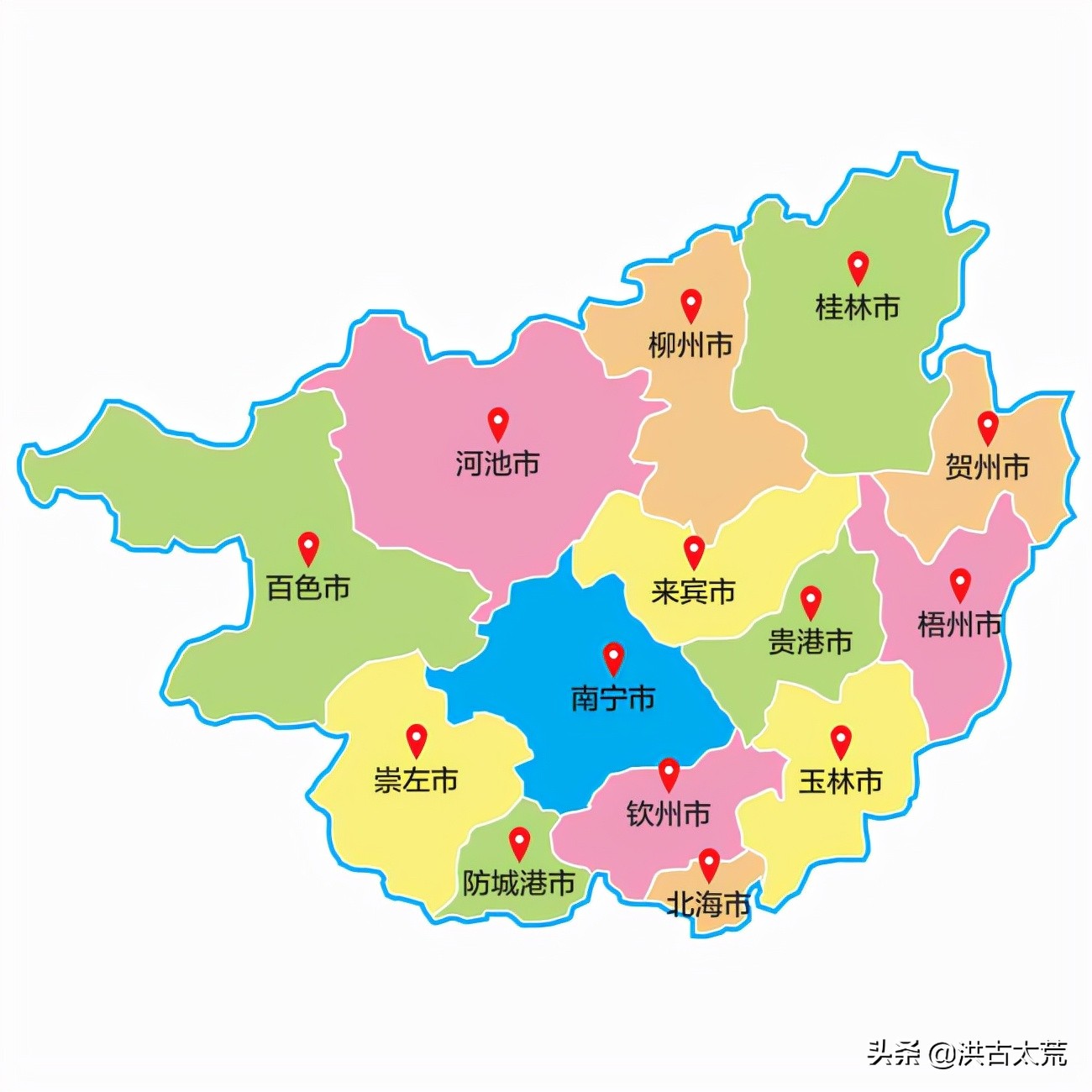 南宁有什么大学（广西14市的大学文化程度人口占比）