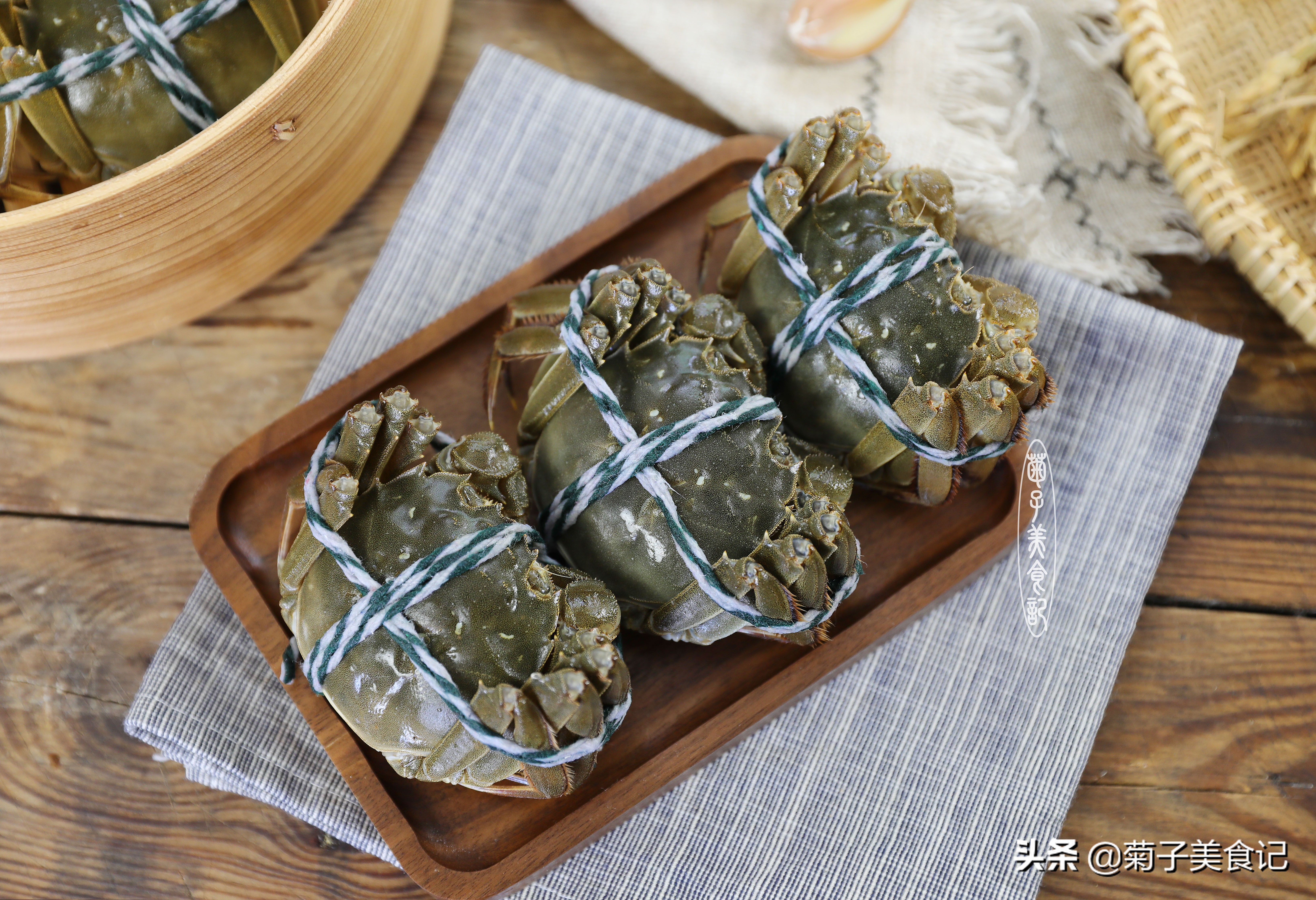 清蒸阳澄湖大闸蟹的制作方法