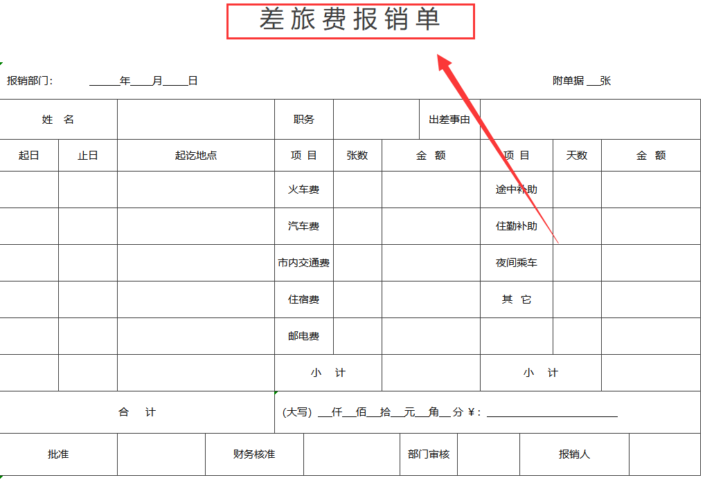 财务别再为月初报销而头痛！88张报销单模板，帮你解决根本问题