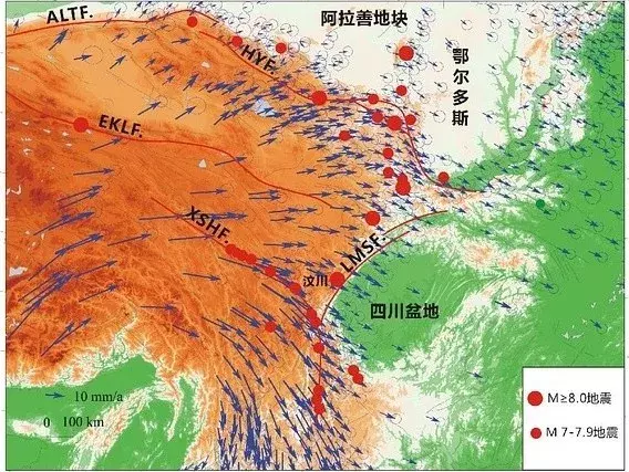 西安地震带,西安地震带分布图