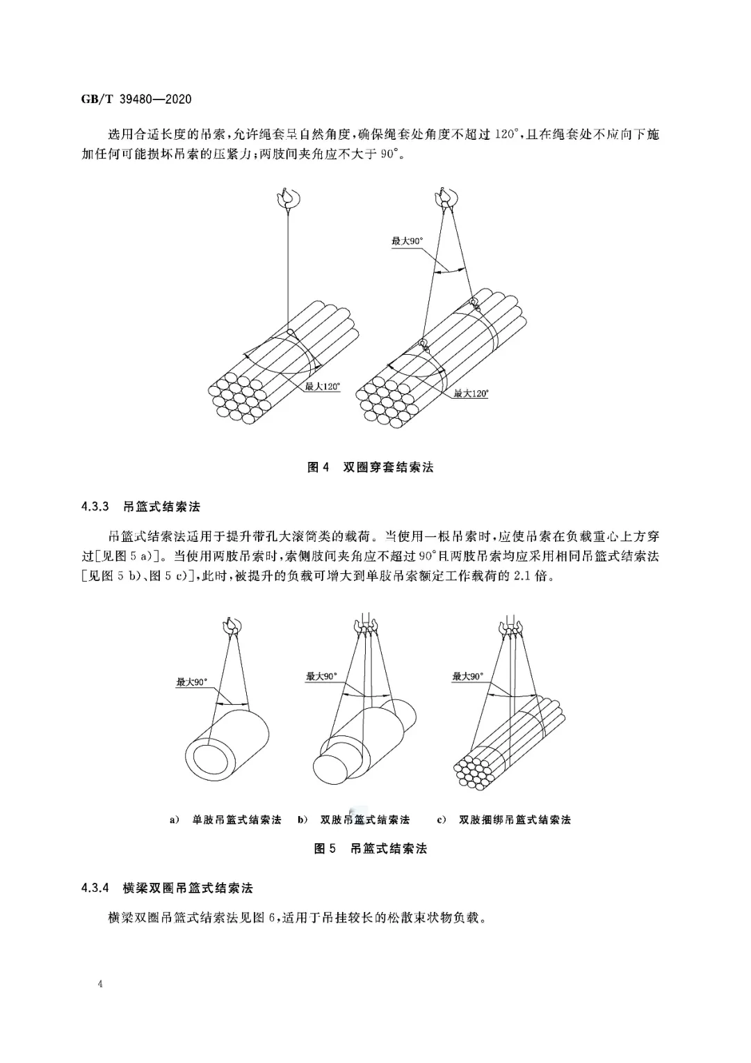 高清原版丨GB∕T 39480-2020《钢丝绳吊索 使用和维护》