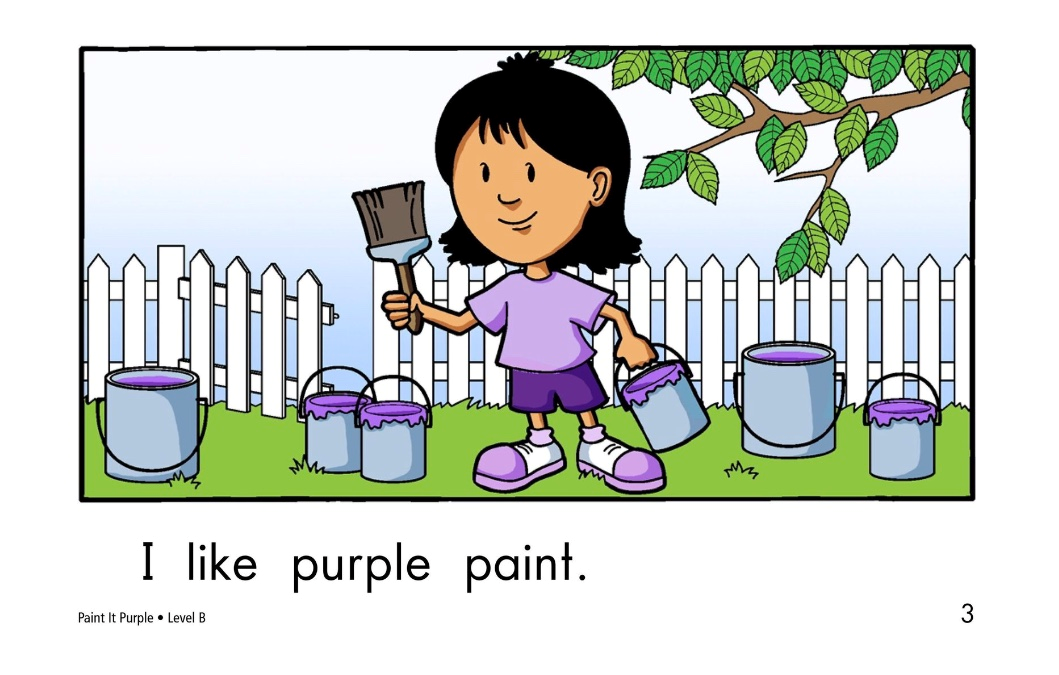 启蒙有声绘本：《Paint It Purple》你们看过紫色的小草吗？