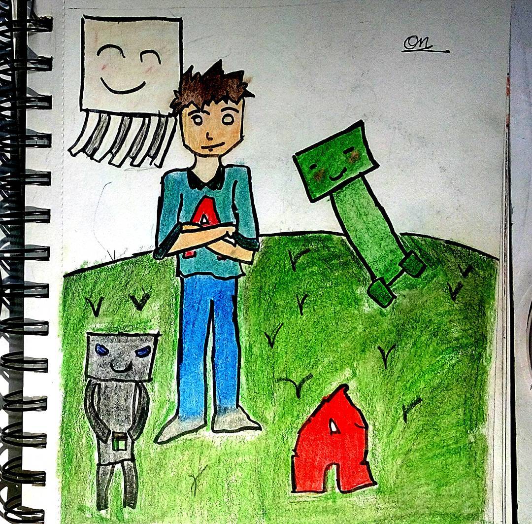 史蒂夫怎么画(我的世界史蒂夫怎么画)-爱妻自媒体