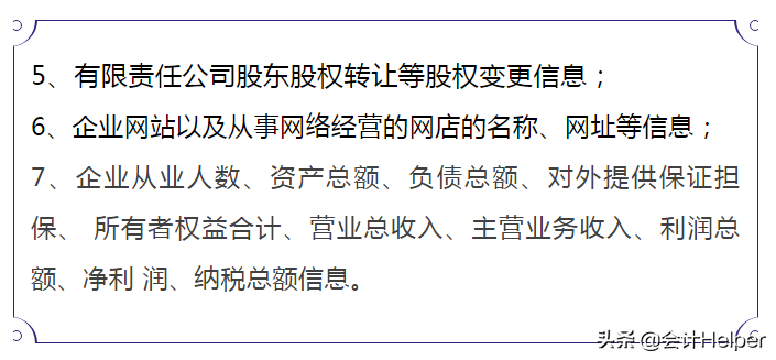 工商年报还有疑问？送你一份全新工商年报申报图解流程，建议收藏